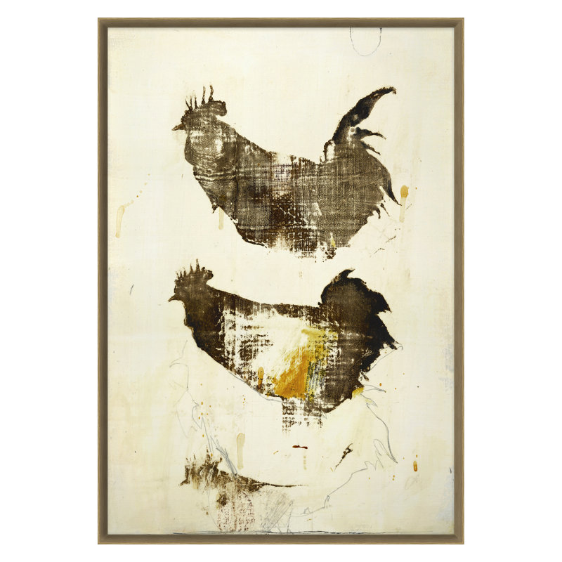 Untitled Print by Patrick Atkinson, Oak, 46" H x 32" W x 2.38" D