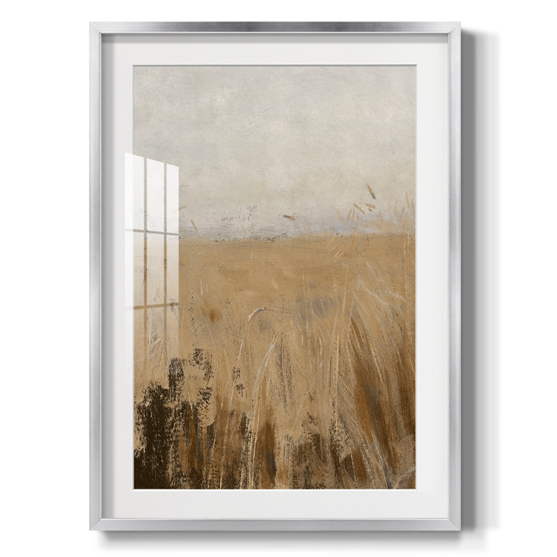 Paysage rétro CCLXVI - impression encadrée