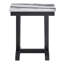 Table de bout T1319 noir / blanc