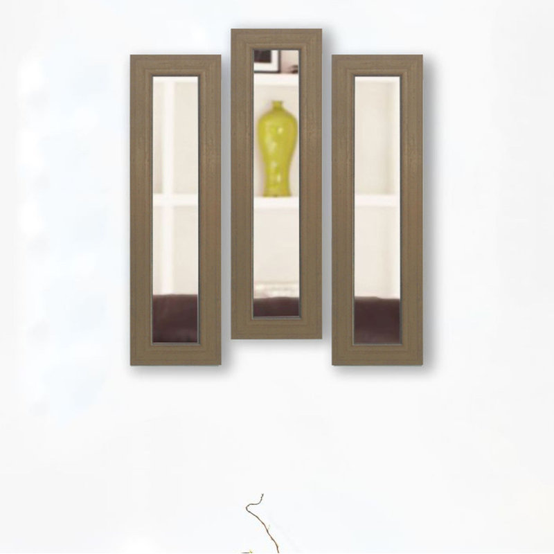 Ensemble de miroirs 3 pièces N Miami, H 29 po x l 11 po