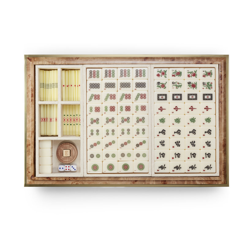 Shagreen Mahjong Set