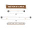 Pettitt Adjustable 1'' Single Curtain Rod-1733636611-1733636612