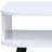 Halima White & Black Finish Coffee Table
