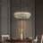Alissya LED crystal Tiered Ring Chandelier