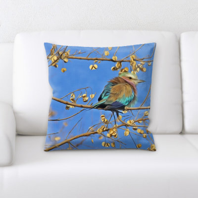 Coussin oiseau