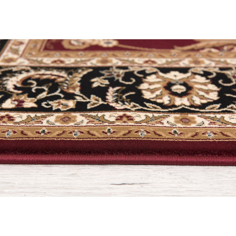 Abdoulaye Synthetic Washable Rug, Rectangle 3' x 15'