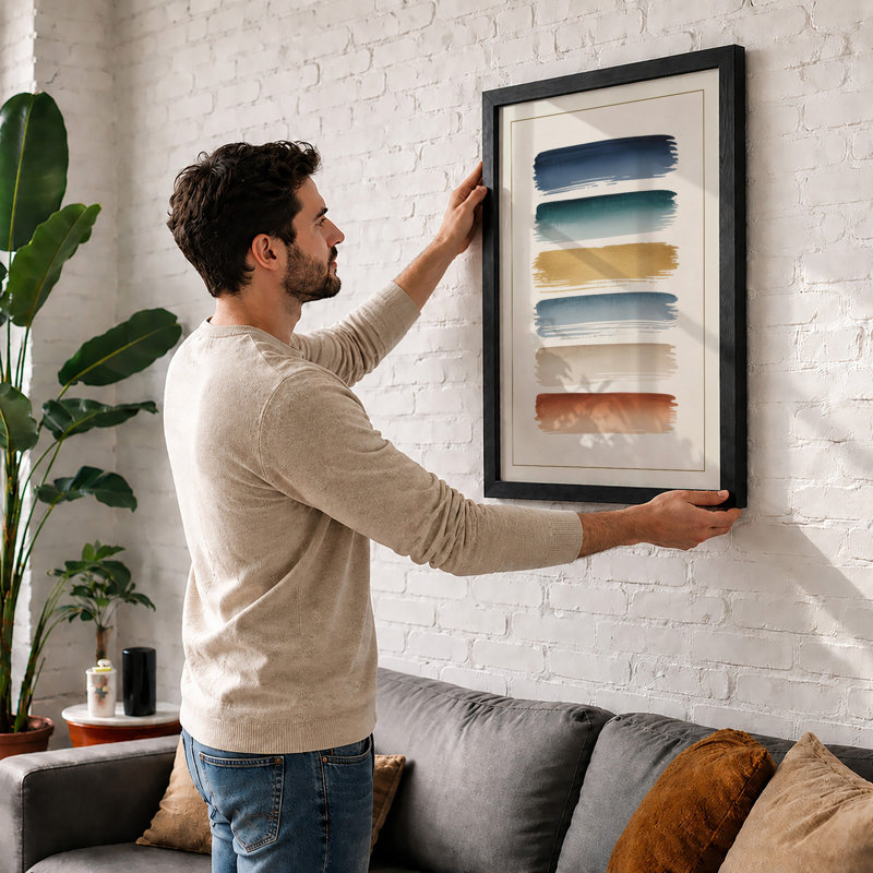Colour Studies Minimalist - Print, A3 - 42.0 x 29.7 cm, White