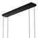 Echo Integrated LED Linear Chandelier w/ Etched Acrylic Rods