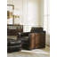 Tower Place Edgemere Leather Ottoman