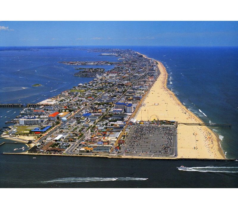 Ocean City, Maryland, H 17 po x l 24 po