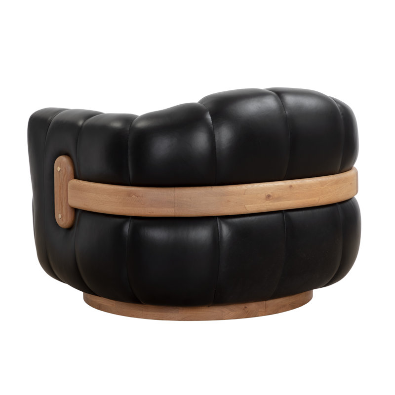 Swivel Tufted Lounge Chair