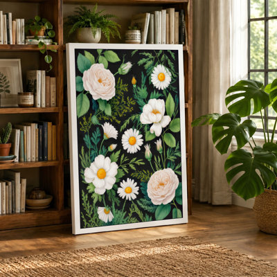 Garden at Peak Bloom Botanical - Wrapped Canvas