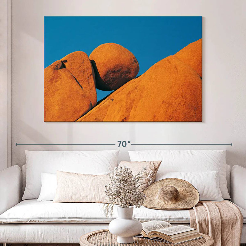 Nicci Joshua Tree Rock Formation, H 34 po x l 51 po