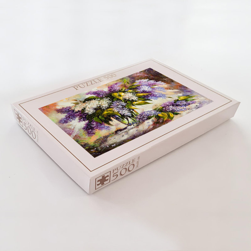 500-Piece Puzzle, 100% Cardboard, 18.9 x 13.4 inches | Box Size: 13.2 x 9.1 x 2.0 inches | Perfect for Family Fun & Relaxation, High-Quality, Durable Pieces for Easy Assembly, Ideal Gift for Puzzle Lovers