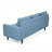 Cudahy 82.7" Tufted Sofa, Upholstered 3-Seater Sofa-1282066226
