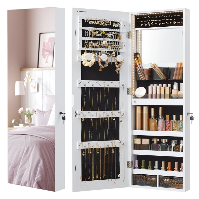 Sajal Freestanding Jewelry Armoire