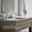 Tone Widespread Bathroom Sink Faucet, Three-Hole Bathroom Faucet with Clicker Drain, 1.2 GPM-1866986259