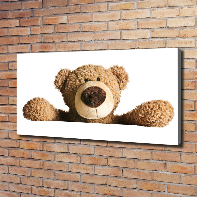 Teddy Bear - Wrapped Canvas Print