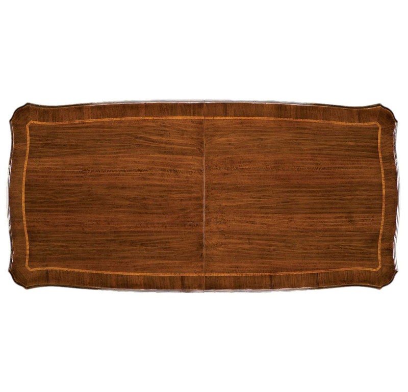 Walnut 48" Self-Storing Leaf Solid Wood Dining Table, Black