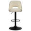 Tabouret de bar rotatif à hauteur ajustable Bridgette-1974955256