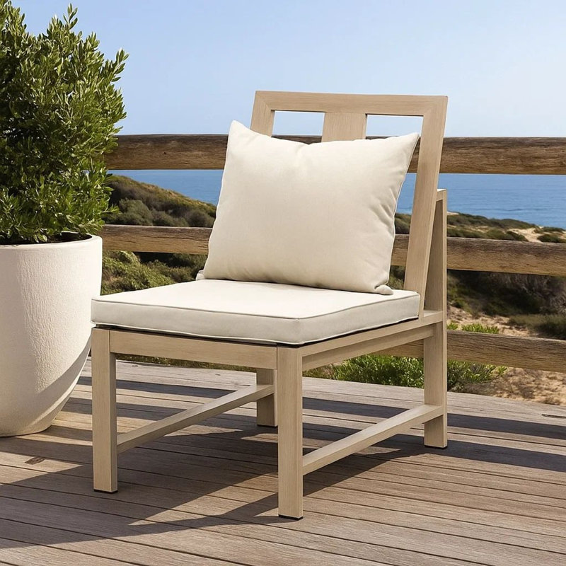Ensemble de 2 chaises d'appoint Beli, beige et lavables