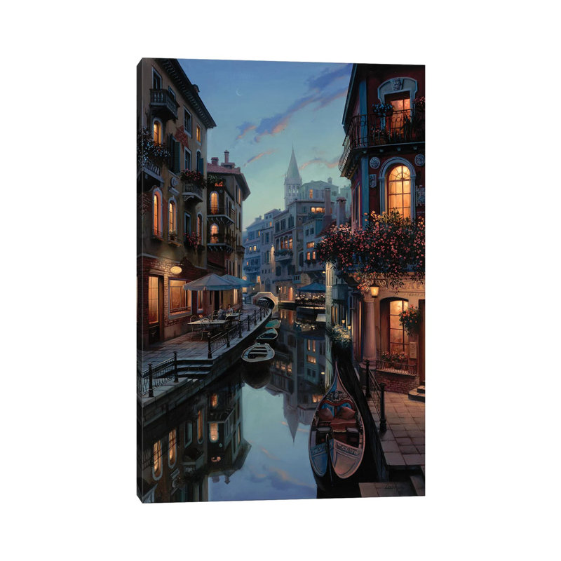 Placidity by Evgeny Lushpin - Wrapped Canvas Painting, 30.48 cm H x 45.72 cm W