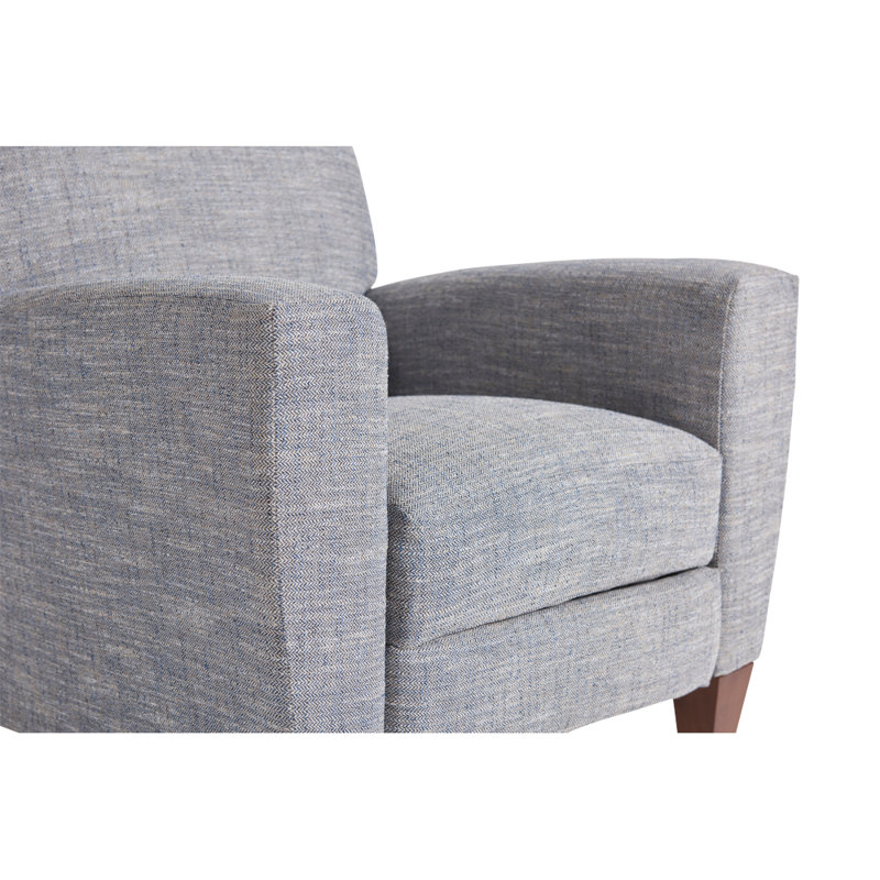 Scarlett High Leg Reclining Chair, McKittrick Indigo Twill