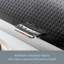 SWAN Elegance Bread Bin with Textured Gloss Finish, Roll Top Design and Ventilation for Longer Freshness, 14L-113862699