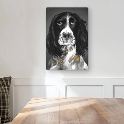 Beautiful English Springer Spaniel Metal Print | Man Cave Decor