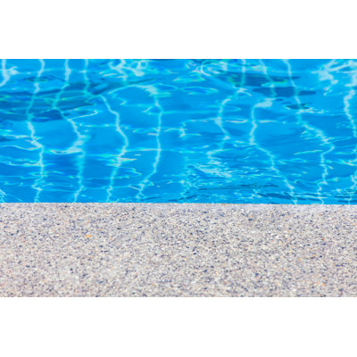 Pool Edge 1 Piece Wrapped Canvas Wall Art