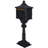 Aluminum Post Mounted Post box-50562767