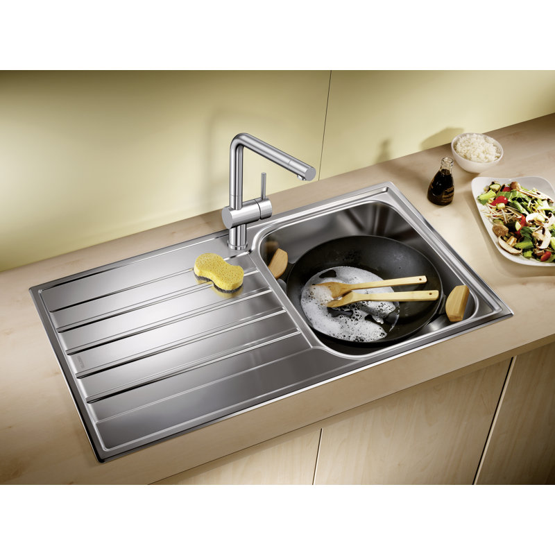Livit 100 x 50cm Inset Kitchen Sink