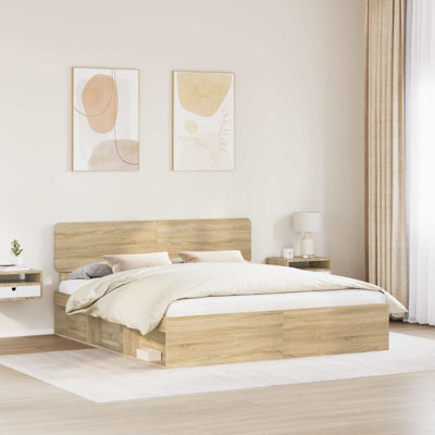 Solid Wood Bed