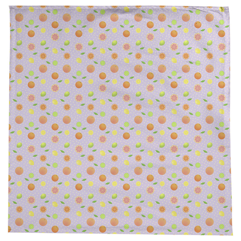 Nappe à motif de fruit Leffel, Lavande