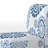Brechta Vibrant Curve Design II - Velvet Upholstered Modern Slipper Chair-71876096