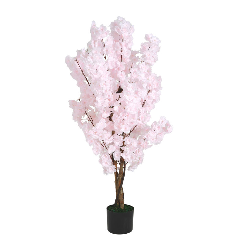 43" Artificial Cherry Blossom Tree With Pot