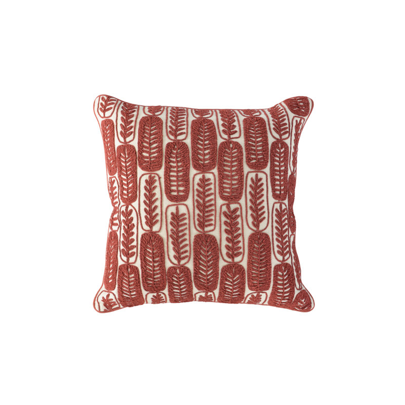 100% Cotton Throw Pillow, Dark Gold, Polyester