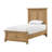 Sunstone Wood Twin Size Panel Bed, Natural-1824328330