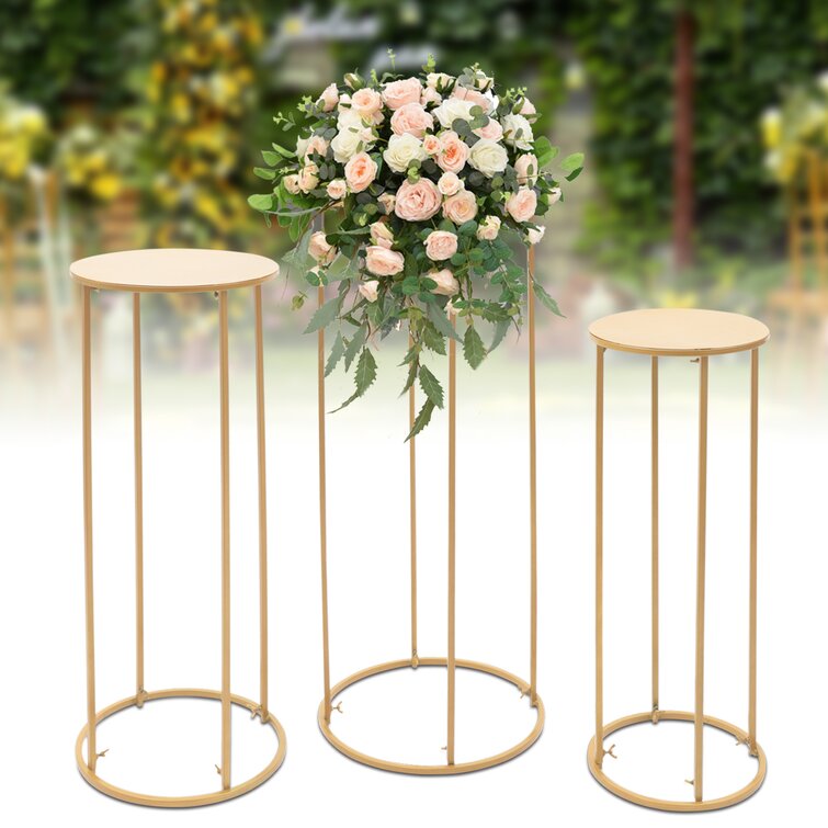 Acrylic Clear Wedding Centerpiece Column Flower Stand