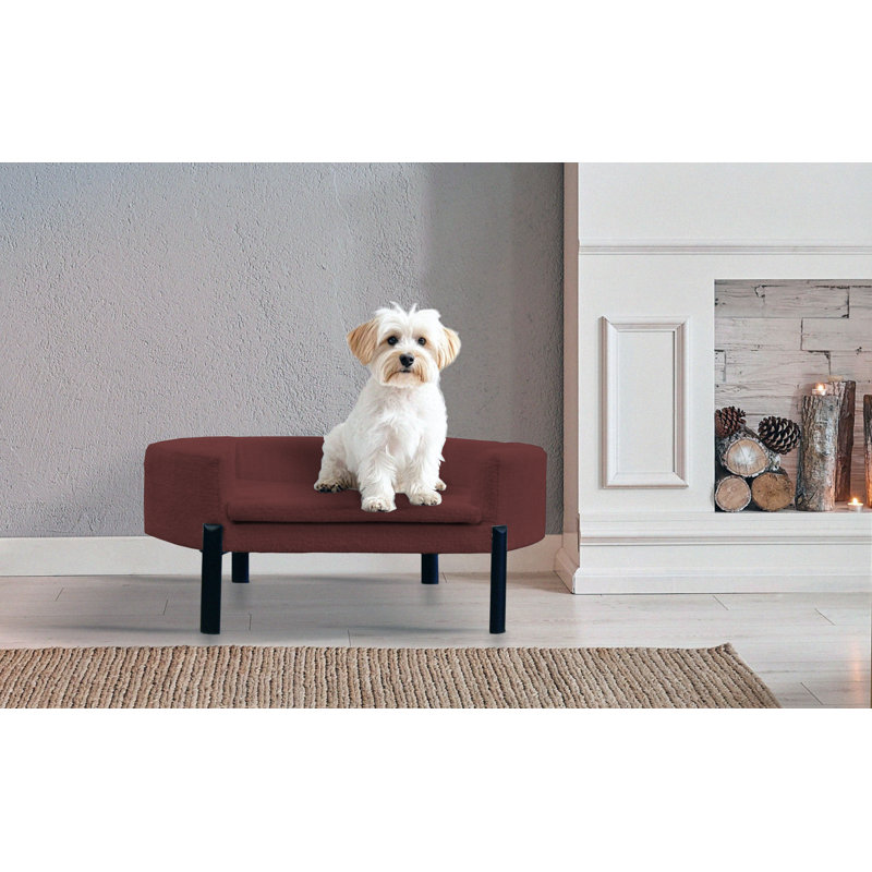 Polyester Pet Bed, Red