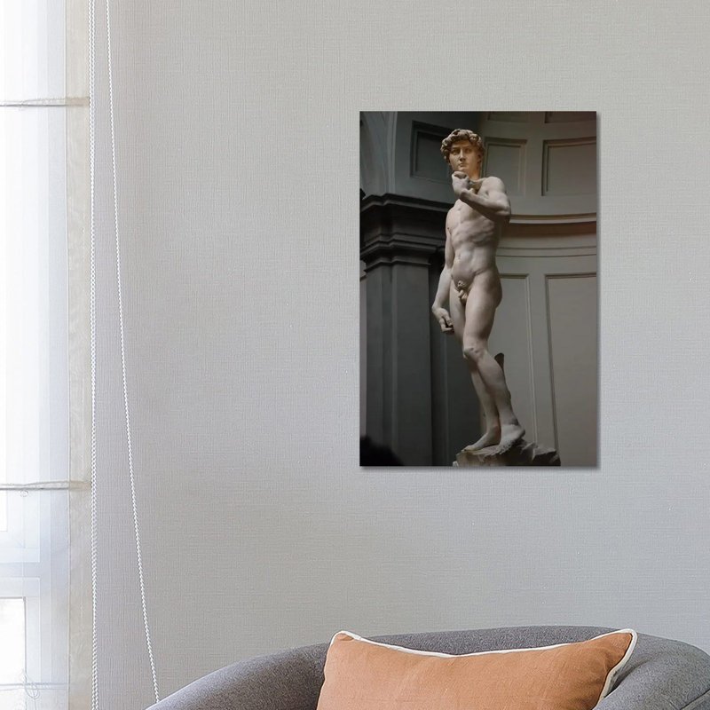 David by Michelangelo - Wrapped Canvas Print, 66.04 cm H x 45.72 cm W x 1.91 cm D