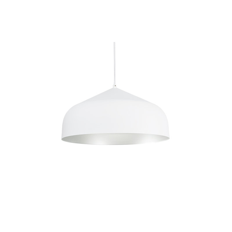 Helena 1 - Light Pendant, White/Silver, White, Integrated LED