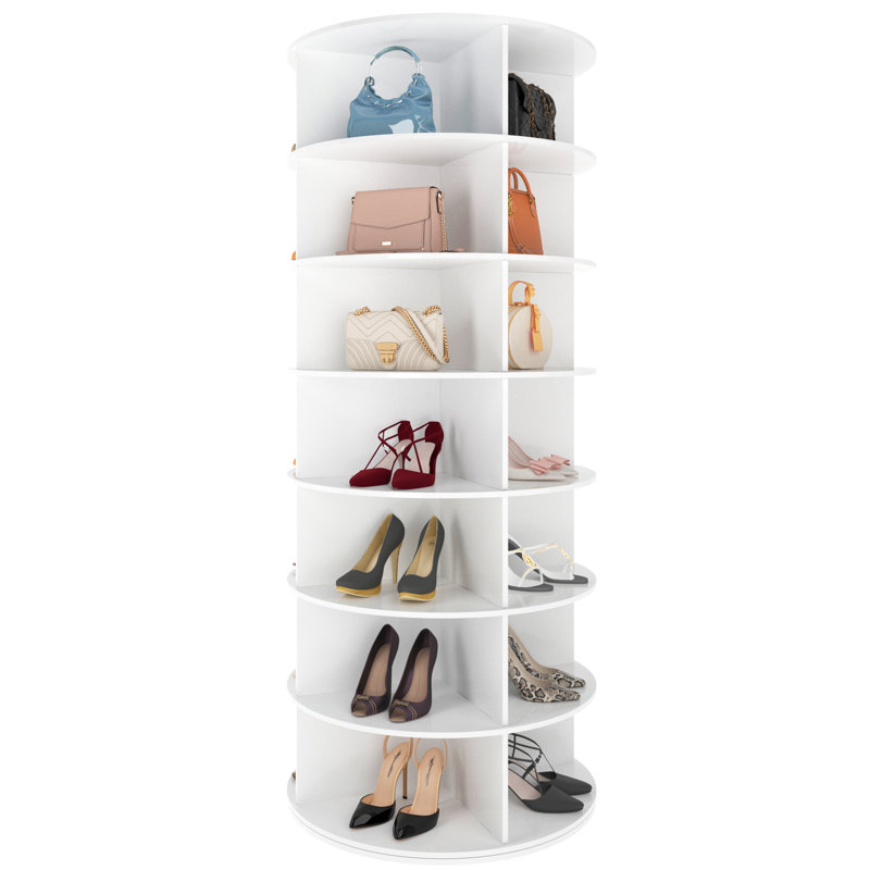 Latitude Run® 32 Pair Stackable Shoe Rack & Reviews | Wayfair