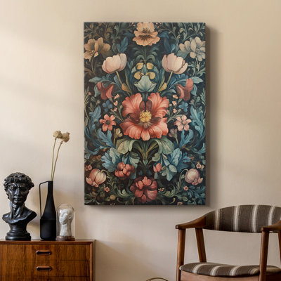 WM MORRIS Series XIV  -Premium Gallery Wrapped Canvas -Ready to Hang