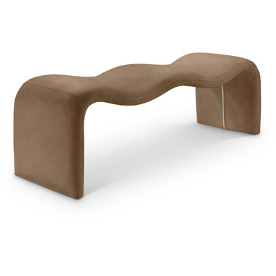 Monifa Vegan Leather Bench