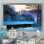 «Sunshine Through Snowy Winter Landscape Iv II», reproduction d'art sur toile traditionnelle