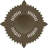 Endurathane Haylynn Ceiling Medallion, 29 1/8"OD x 1 1/4"ID x 4"P (Fits Canopies up to 1 1/4"), Hand-Painted Flash Gold Finish-28575014