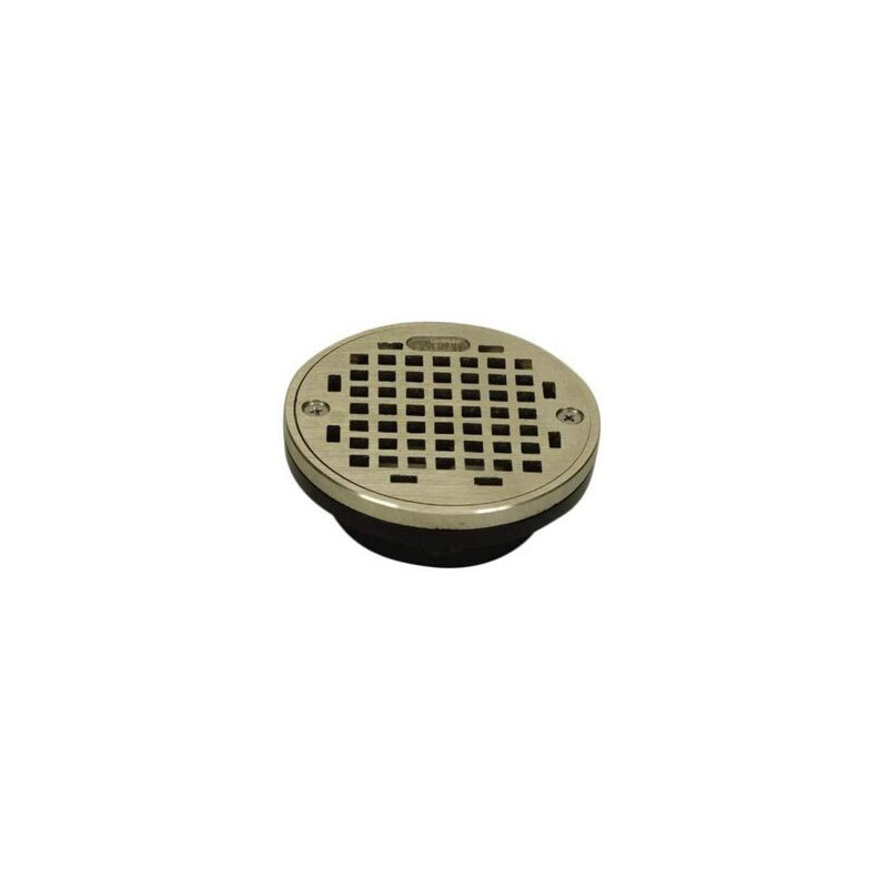 Grille de drain de douche l 5 po