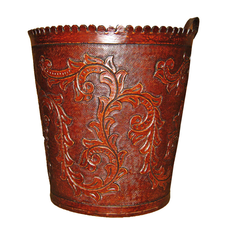 Navarette Fabric Open Waste Basket - 2 Gallons