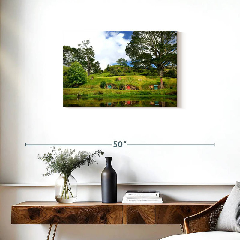 Alvord Hobbiton, attrait touristique, H 20 po x l 30 po